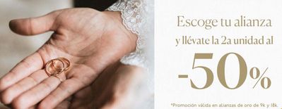 Catálogo Oro Vivo en Valencia | Escoge tu alianza y llévate la 2a unidad al -50% | 17/7/2024 - 31/7/2024