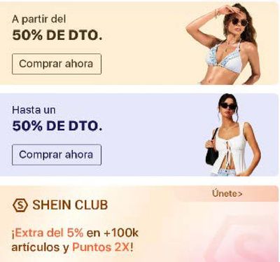 Ofertas de Ropa, Zapatos y Complementos en Almendralejo | Promoción de SheIn | 17/7/2024 - 31/7/2024