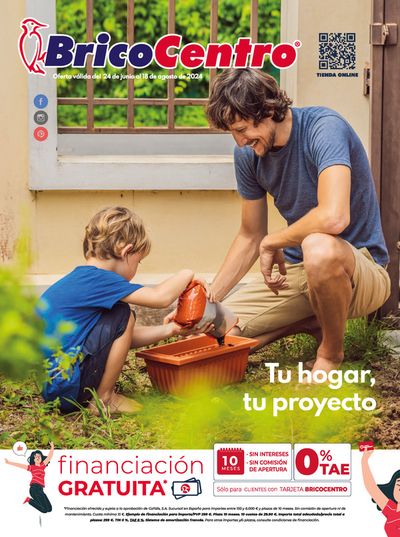 Ofertas de Jardín y Bricolaje en Porriño | Tu hogar tu proyecto Vigo de BricoCentro | 22/7/2024 - 18/8/2024
