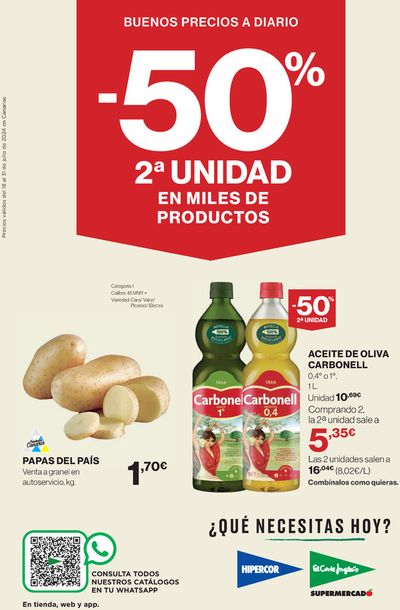 Catálogo El Corte Inglés | Supermercado | 18/7/2024 - 31/7/2024