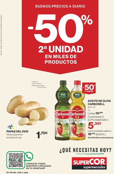 Catálogo Supercor | Ofertas quincenales para Canarias | 18/7/2024 - 31/7/2024