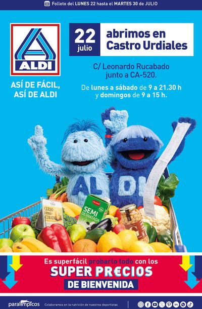 Ofertas de Informática y Electrónica en Leioa | Aldi en Castro Urdiales de ALDI | 22/7/2024 - 30/7/2024