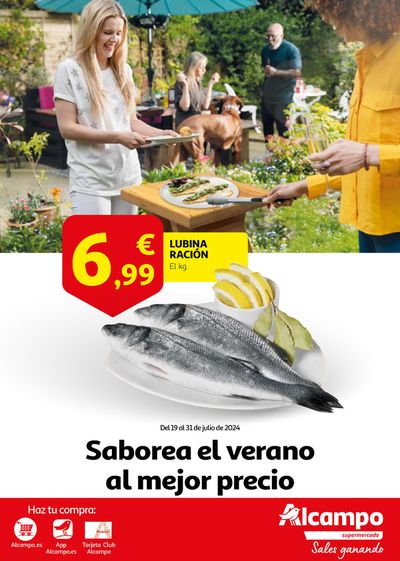 Catálogo Alcampo en Barcelona | Saborea el verano al mejor precio | 19/7/2024 - 31/7/2024