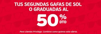 Catálogo General Óptica en Logroño | Tus segundas gafas de sol o graduadas al 50% dto  | 19/7/2024 - 31/7/2024