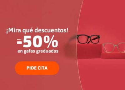 Ofertas de Salud y Ópticas en Ordizia | Hasta -50% en gafas graduadas de MasVisión | 22/7/2024 - 3/8/2024