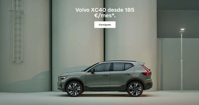 Catálogo Volvo en Cornellà | Volvo XC40 desde 185€/mes. | 22/7/2024 - 31/7/2024