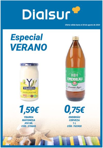 Ofertas de Hiper-Supermercados en Cieza | Oferta especial verano Retail 22/07 al 28/08 de Dialsur Cash & Carry | 23/7/2024 - 28/8/2024