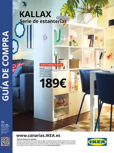 Ofertas de Hogar y Muebles en Icod de los Vinos | IKEA Catálogo KALLAX de IKEA | 23/7/2024 - 31/1/2025