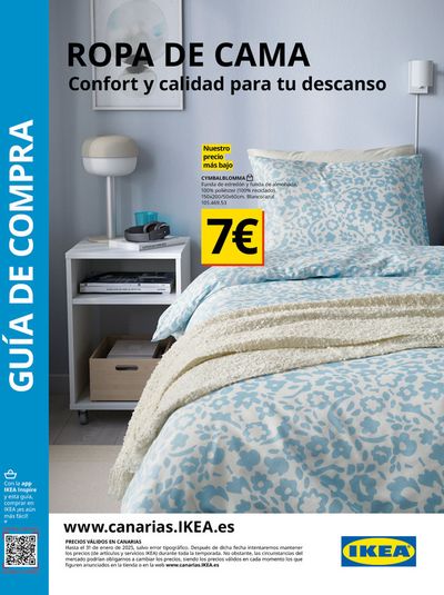 Ofertas de Hogar y Muebles en Icod de los Vinos | IKEA Catálogo Ropa de cama de IKEA | 23/7/2024 - 31/1/2025