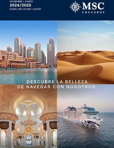 Catálogo Nautalia Viajes en Ferrol | Catálogo Dubái, Abu Dhabi y Qatar | 24/7/2024 - 30/4/2025