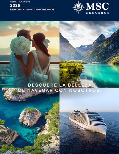 Catálogo Nautalia Viajes en León | Catálogo Especial novios aniversario | 24/7/2024 - 31/3/2025