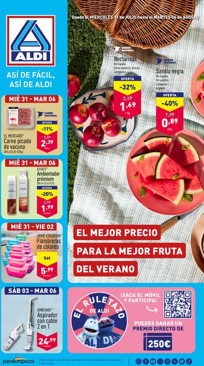 Ofertas de Perfumerías y Belleza en La Orotava | Así de fácil, así de Aldi de ALDI | 31/7/2024 - 6/8/2024