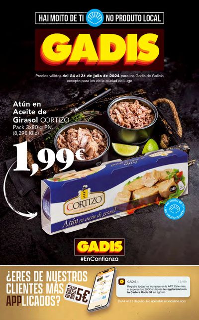Catálogo Gadis en Oleiros | Catálogo Gadis | 24/7/2024 - 31/7/2024