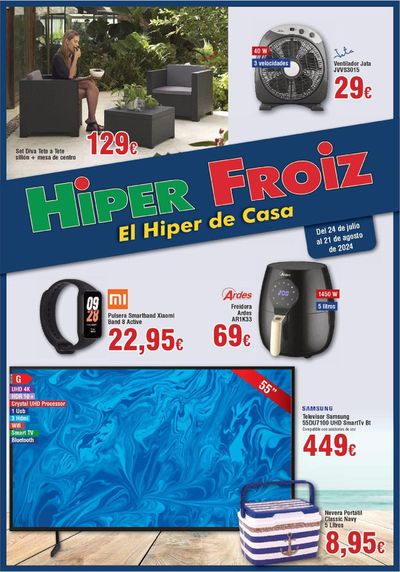 Ofertas de Hiper-Supermercados en Mondoñedo | Catálogo Froiz de Froiz | 25/7/2024 - 21/8/2024