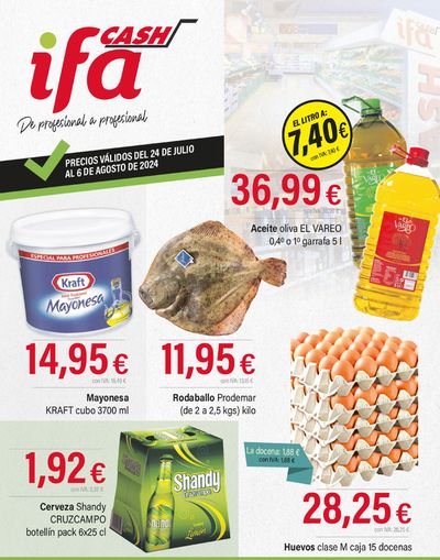 Catálogo Cash Ifa en Vilagarcía de Arousa | Catálogo Cash Ifa Galicia | 25/7/2024 - 6/8/2024