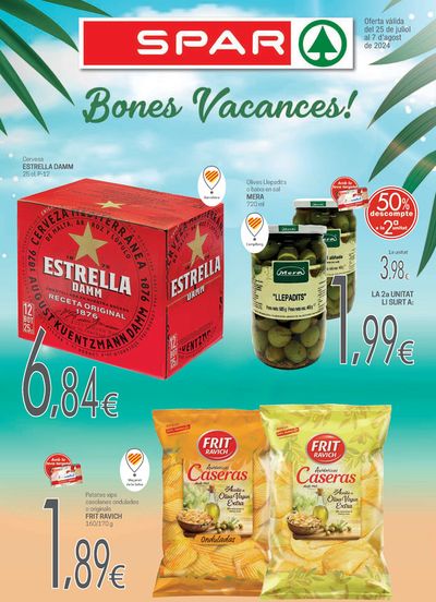 Catálogo Valvi Supermercats en Castell Platja d Aro | Bones Vacances! | 25/7/2024 - 7/8/2024