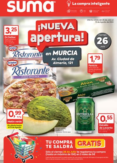 Catálogo Suma Supermercados | Nueva apertura! | 26/7/2024 - 13/8/2024
