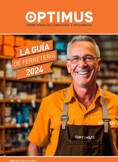 Ofertas de Jardín y Bricolaje en Madridejos | GUIA OPTIMUS DE FERRETERIA 2024 de Cifec | 31/7/2024 - 31/10/2024