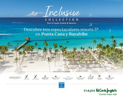 Catálogo Viajes El Corte Inglés en Medina del Campo | Hyatt All Inclusive | 7/8/2024 - 30/11/2024