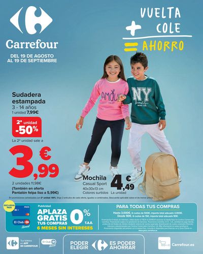 Ofertas de Vuelta al cole en Sada (A Coruña) | VUELTA AL COLE de Carrefour | 19/8/2024 - 19/9/2024