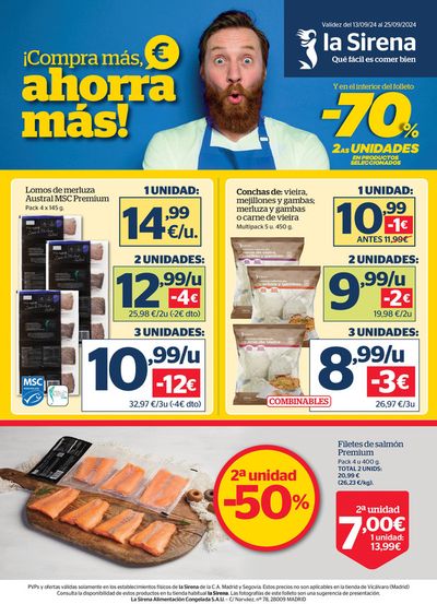 Catálogo La Sirena en Chiloeches | ¡Compra más, ahorra más! | 13/9/2024 - 25/9/2024