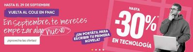 Ofertas de Vuelta al cole en Marratxi | Hasta -30% de Fnac | 21/8/2024 - 29/9/2024