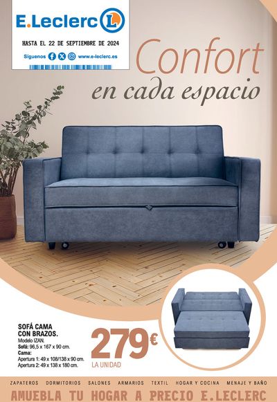 Catálogo E.Leclerc en Campo de Villavidel | Especial Muebles | 28/8/2024 - 22/9/2024