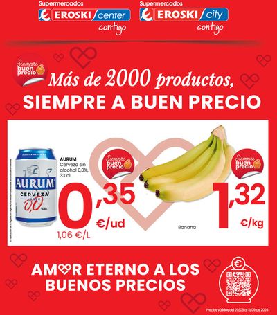 Catálogo Eroski en Sotillo de la Adrada | Siempre a buen precio SUPERMERCADOS EROSKI CITY. | 29/8/2024 - 11/9/2024