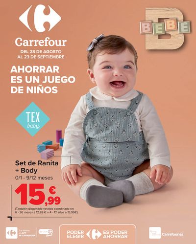 Catálogo Carrefour en Lugo | Ahorrar es un juego de niños | 28/8/2024 - 23/9/2024