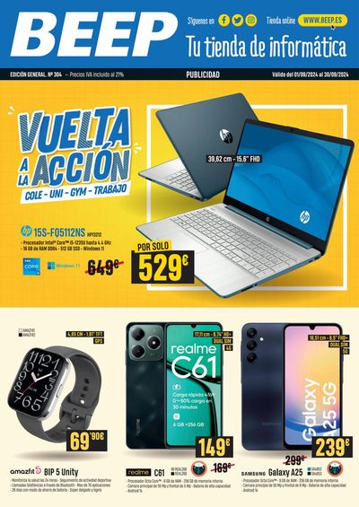 Catálogo Beep en Coslada | Catálogo de Ofertas | 1/9/2024 - 30/9/2024