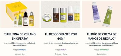 Ofertas de Perfumerías y Belleza en Churriana de la Vega | Promociones especiales  de L'Occitane | 30/8/2024 - 10/9/2024