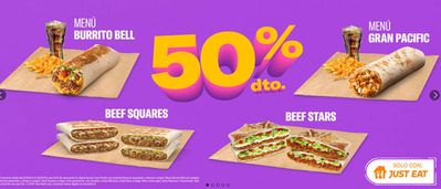 Catálogo Taco Bell en Madrid | 50% dto. | 2/9/2024 - 30/9/2024