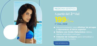 Ofertas de Perfumerías y Belleza en Camarma de Esteruelas | Medicina Estética  de Centros Único | 2/9/2024 - 17/9/2024