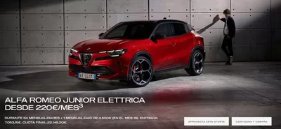 Catálogo Alfa Romeo en Talavera de la Reina | Alfa Romeo junior elettrica desde 220€ al mes | 3/9/2024 - 30/9/2024