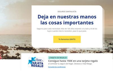 Ofertas de Bancos y Seguros en Algorfa | Promoción de Santalucía | 3/9/2024 - 30/9/2024