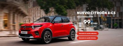 Catálogo Citroën en Santiago de Compostela | NUEVO CITROËN ë-C3 desde 99€/mes | 4/9/2024 - 30/9/2024