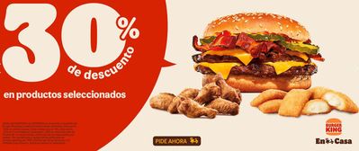 Ofertas de Restauración en Cerceda | 30% dto de Burger King | 4/9/2024 - 23/9/2024