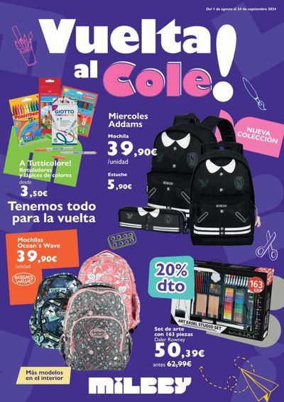 Ofertas de Vuelta al cole en Mairena del Alcor | Vuelta al cole! de Milbby | 4/9/2024 - 24/9/2024