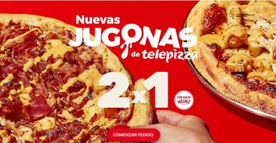 Ofertas de Restauración en Cerceda | 2x1 de Telepizza | 4/9/2024 - 18/9/2024