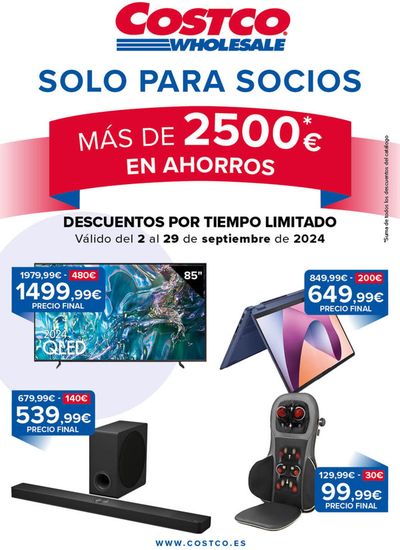 Catálogo Costco en Zaragoza | Precios y Promos | 4/9/2024 - 29/9/2024