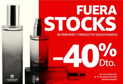 Ofertas de Perfumerías y Belleza en Laviana | -40% dto. de La Botica de los Perfumes | 4/9/2024 - 31/10/2024