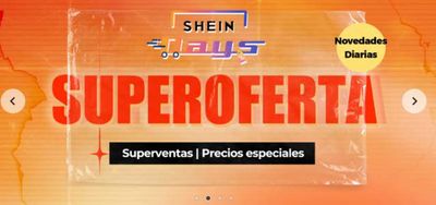 Ofertas de Ropa, Zapatos y Complementos en Realejos | SuperOferta de SheIn | 4/9/2024 - 13/9/2024