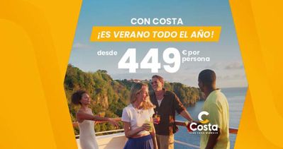 Catálogo Carrefour Viajes en Santa Perpetua de Mogoda | Con Costa es verano todo el año desde 449€  | 4/9/2024 - 18/9/2024