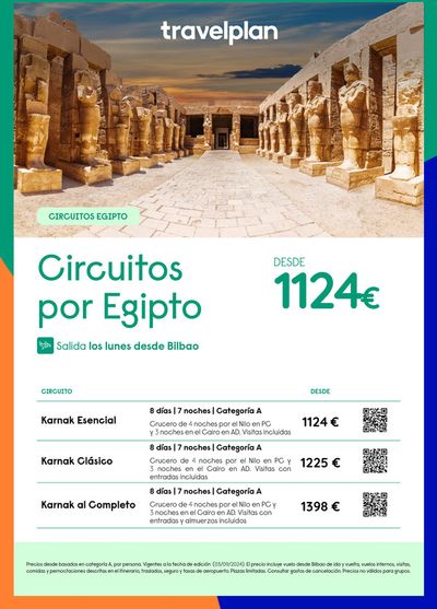 Ofertas de Viajes en Torremolinos | Travelplan Egipto de Travelplan | 5/9/2024 - 30/9/2024