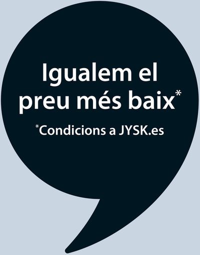 Ofertas de Hogar y Muebles en Lloret de Mar | Grans ofertes de JYSK | 5/9/2024 - 16/10/2024