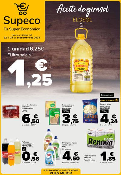 Ofertas de Hiper-Supermercados en Cabañas de la Sagra | Supeco, tu super económico de Supeco | 12/9/2024 - 25/9/2024