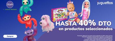 Catálogo Juguettos en Santa Cruz de Tenerife | Hasta 40% dto | 6/9/2024 - 8/9/2024