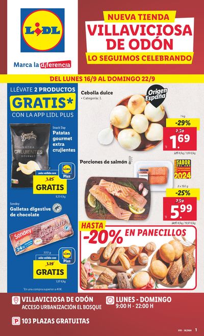 Catálogo Lidl en Villaviciosa de Odón | Marca la diferencia Villaviciosa | 16/9/2024 - 22/9/2024