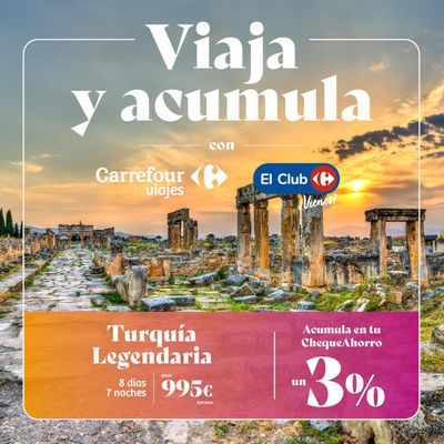 Catálogo Carrefour Viajes en Plasencia | Turquía Legendaria desde 995€  | 9/9/2024 - 30/9/2024