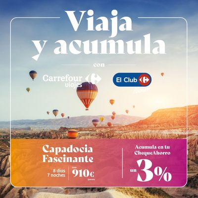 Catálogo Carrefour Viajes en Pinto | Capadocia Fascinante desde 910€  | 9/9/2024 - 30/9/2024